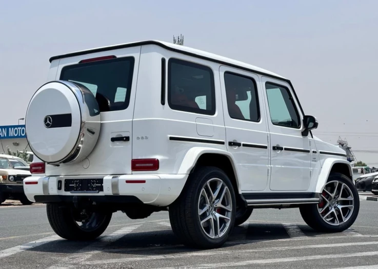 Mercedes Benz AMG G63 2024 WHITE RENTAL IN DUBAI - undefined